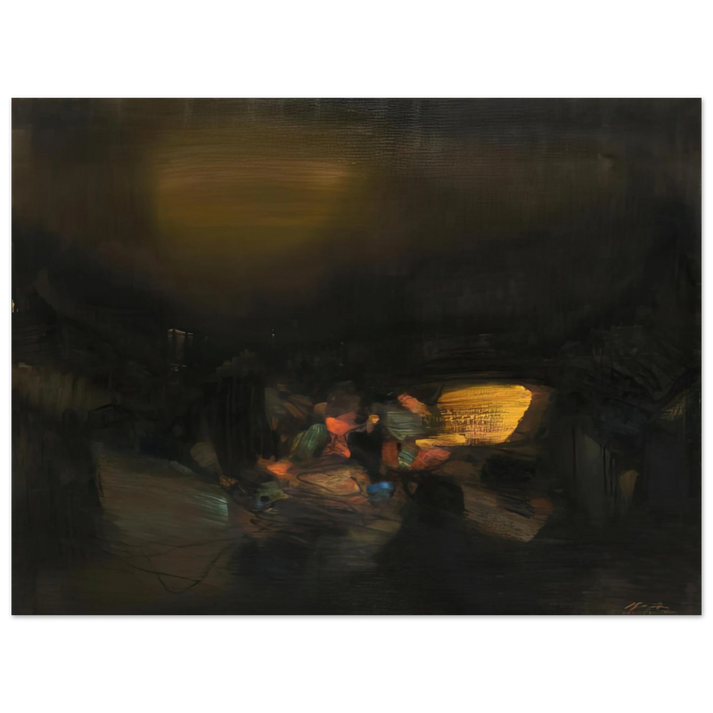 Chu teh Chun - 4 AVRIL 1979 75x100 cm / 30x40inches Fine Art Poster