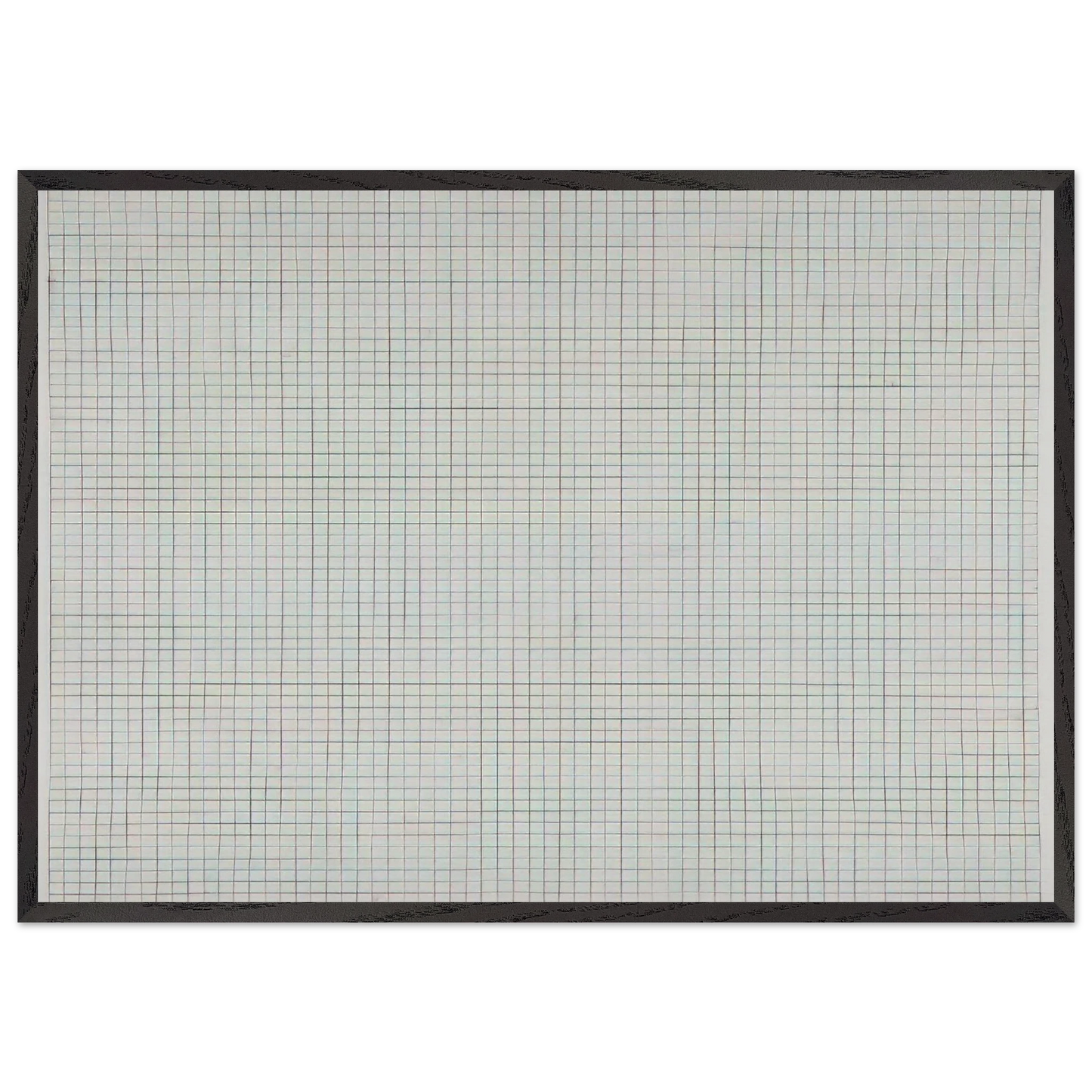 Untitled - 1973 N3 - Brice Marden 70x100 cm / 28x40 inches Framed Art Print – Black Wooden Frame