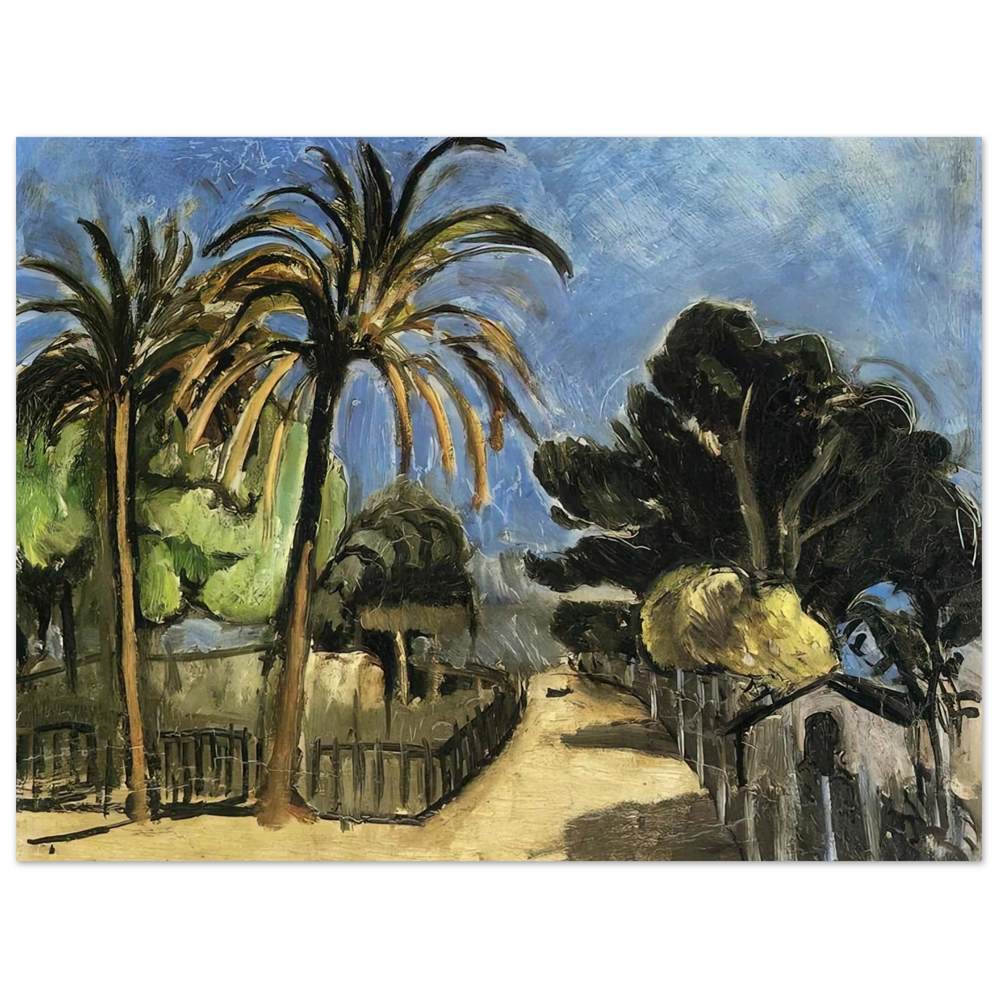 Henri Matisse - LANDSCAPE 1917 Fine Art Poster - Default Title