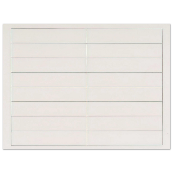 Agnes Martin - On a clear day, #2 75x100 cm / 30x40inches Fine Art Poster