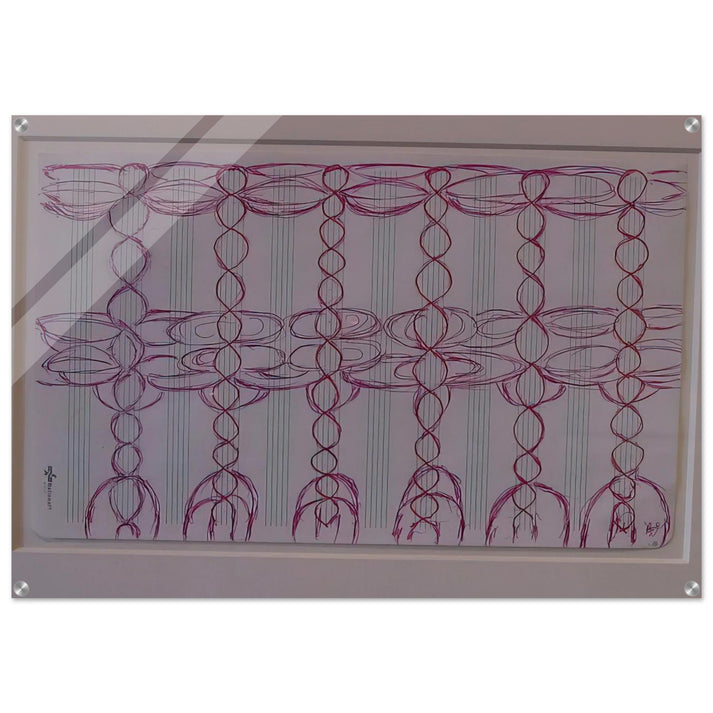 CHANGE THE DIRECTION OF THE MUSIC STAFF - Louise Bourgeois Acrylic Print - 70x100 cm / 28x40″ inches