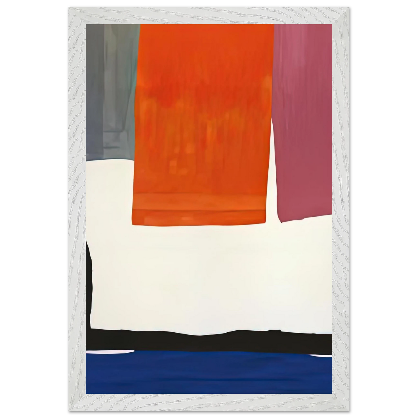 Helen Frankenthaler - The Human Edge, 1967- Wall Art - 30x40 cm / 12x16 inches - Fine Art Poster - -