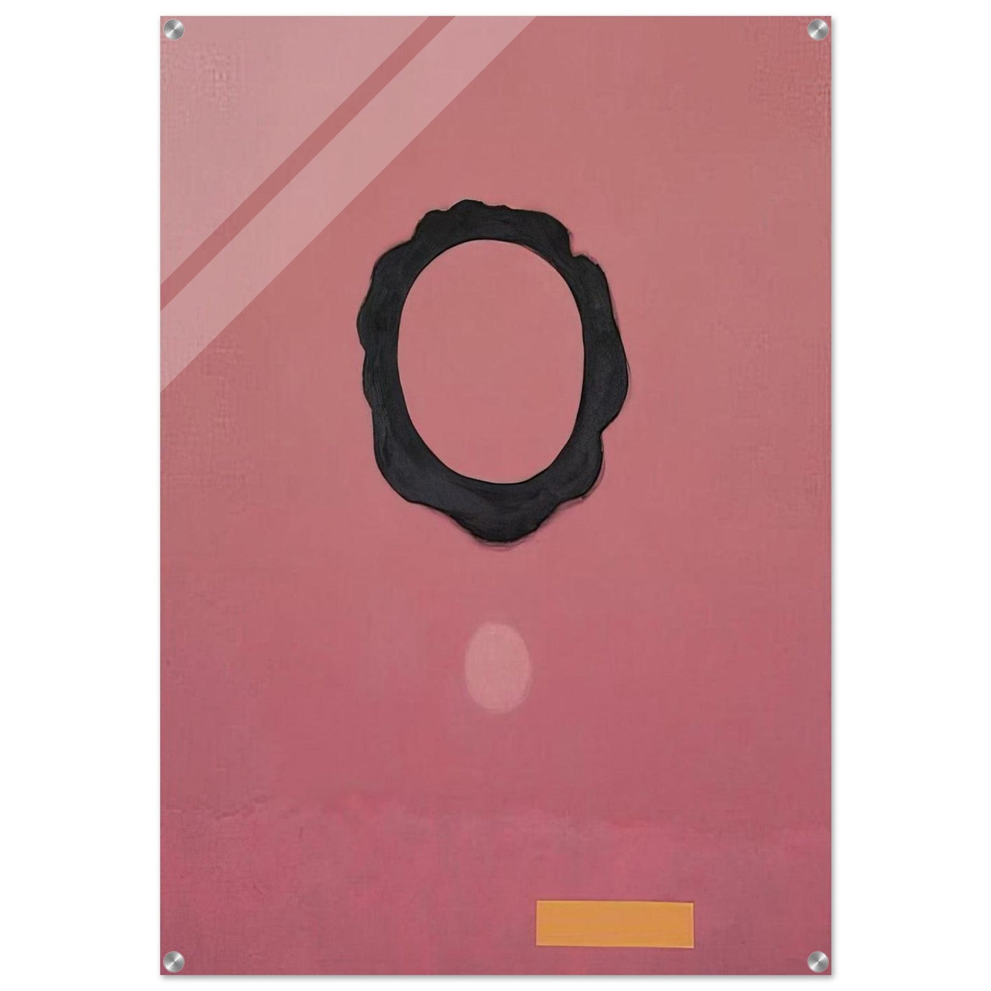 Mandala - 1971 - Adolph Gottlieb Acrylic Print - 70x100 cm / 28x40″ inches | Adolph Gottlieb Wall Art | Adolph Gottlieb Prints