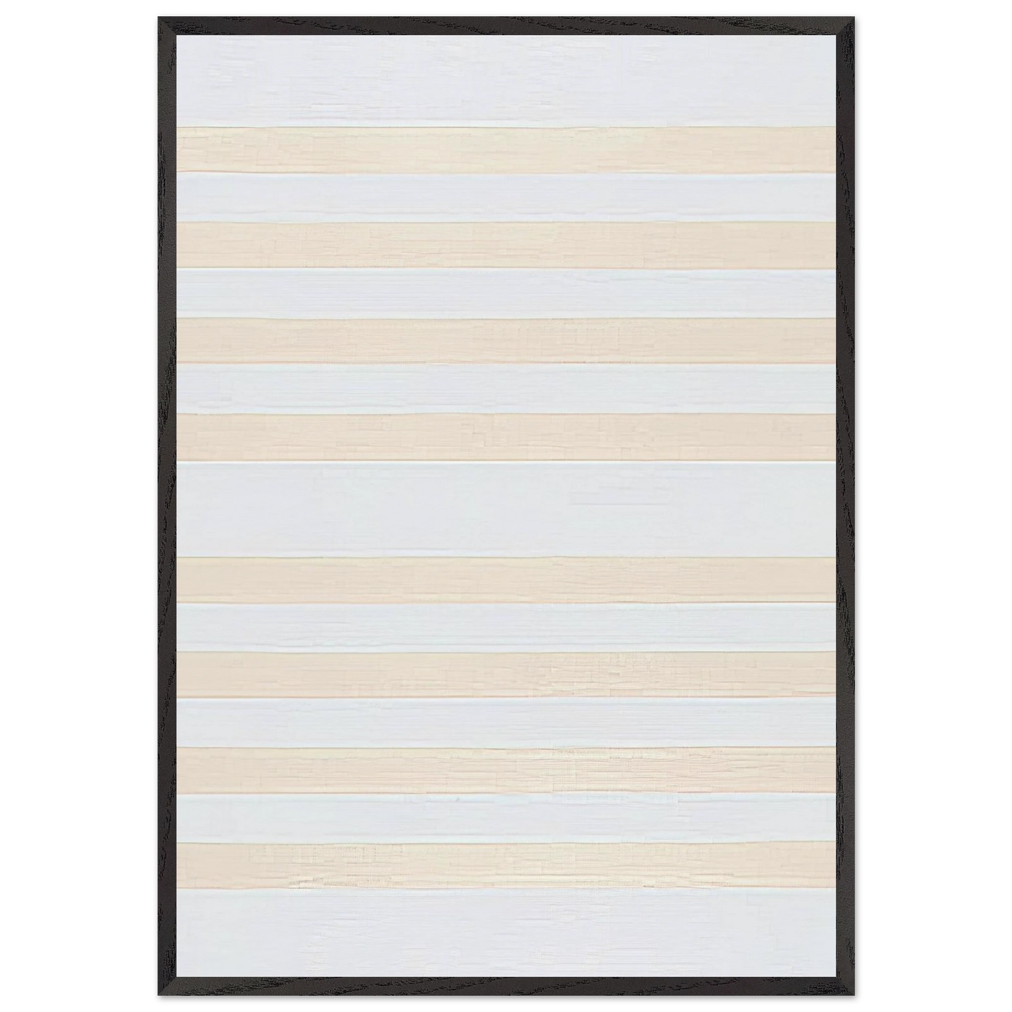 Loving Love - Agnes Martin 70x100 cm / 28x40 inches Framed Art Print – Black Wooden Frame