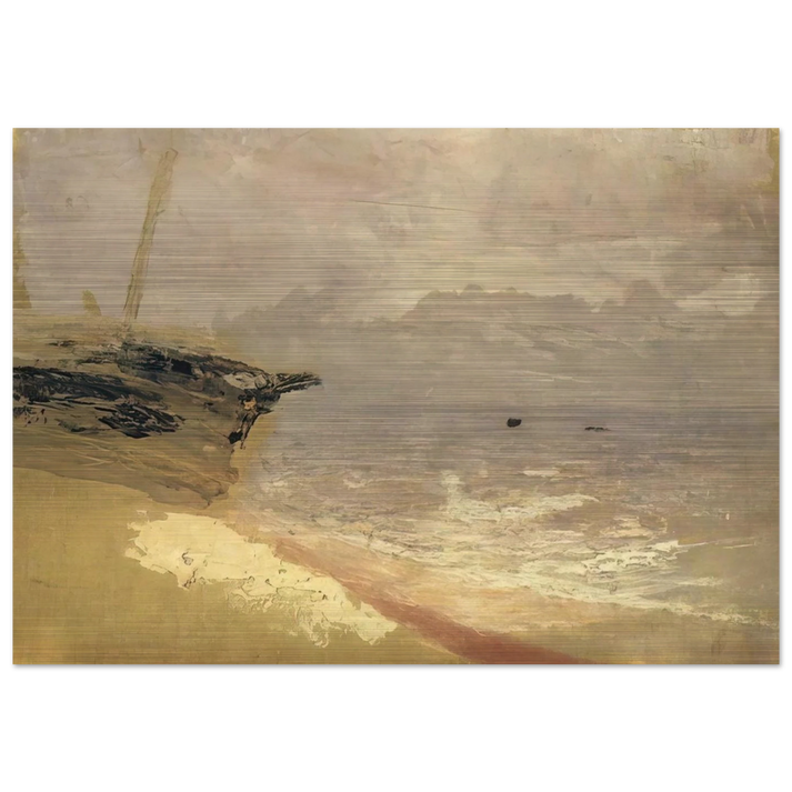 Sea. Gloomy Day - Arkhyp Kuindzhi Brushed Aluminum Print - 70x100 cm / 28x40 inches | Arkhyp Kuindzhi Aluminum Print | Arkhyp Kuindzhi Prints