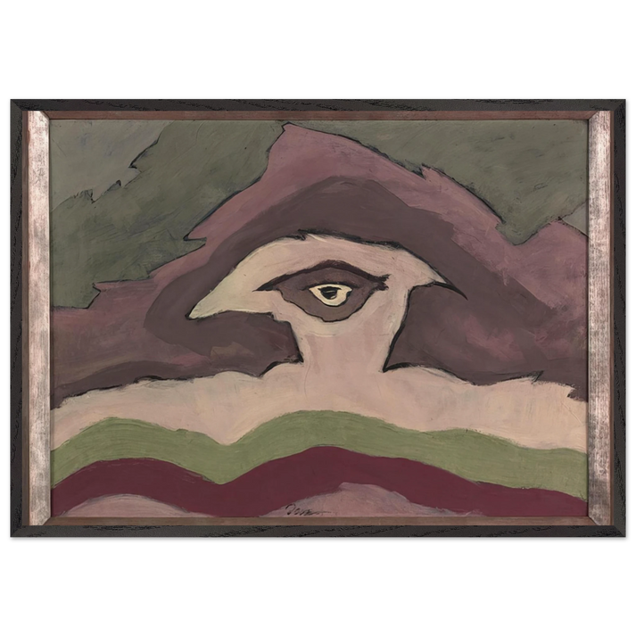 Storm Clouds - 1935 - Arthur Dove 70x100 cm / 28x40 inches Framed Art Print – Black Wooden Frame
