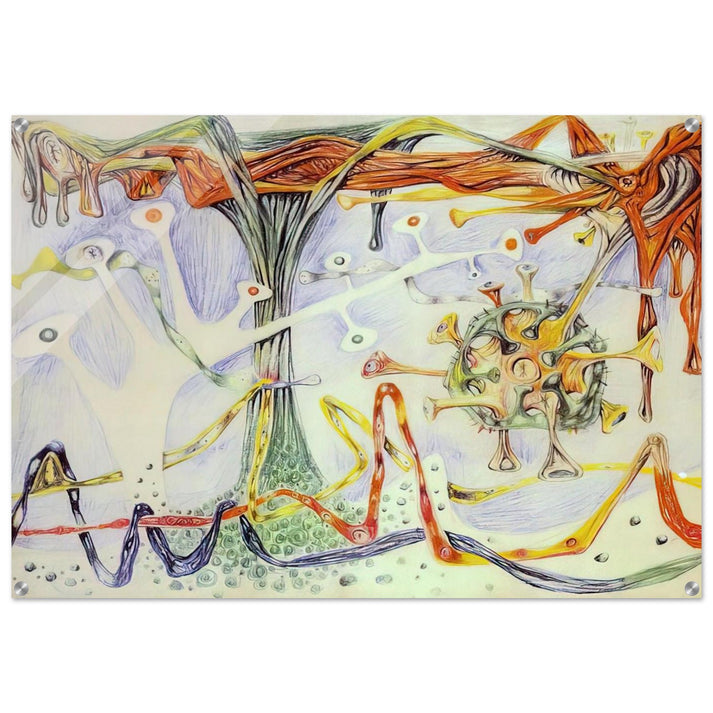 MORPHOLOGY 1937 - Roberto Matta Acrylic Print - 70x100 cm / 28x40″ inches