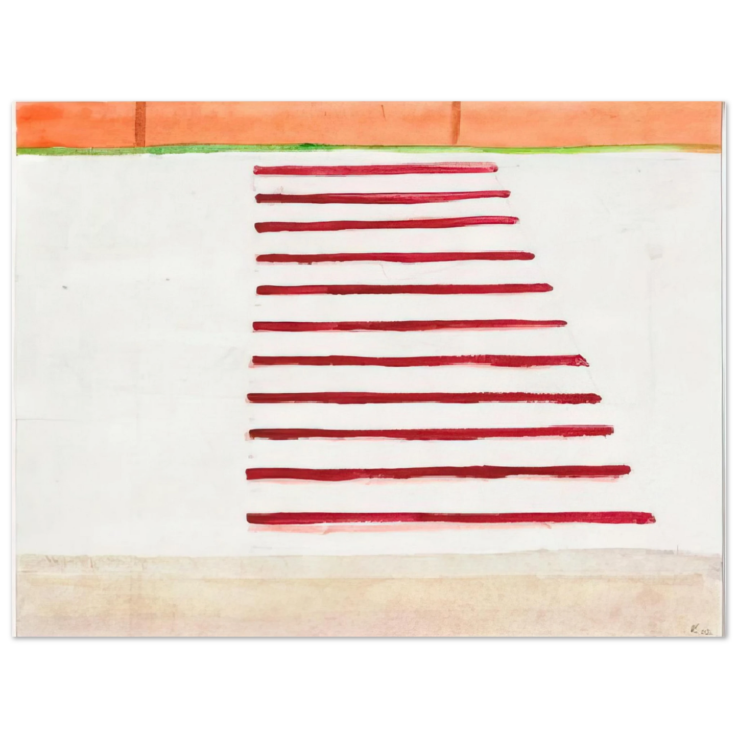 Raoul De Keyser - Untitled - 2002 Fine Art Poster - Default Title