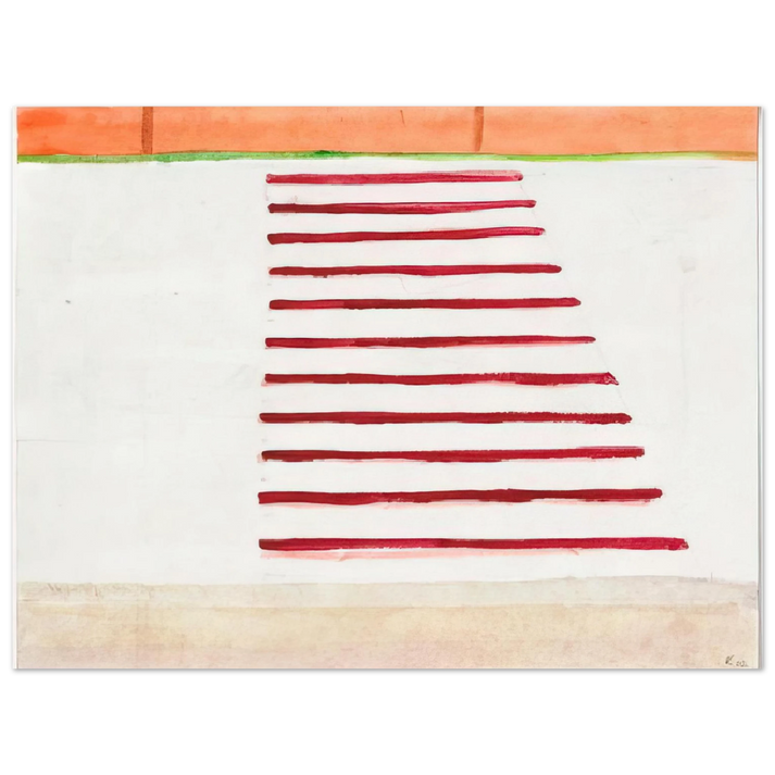 Raoul De Keyser - Untitled - 2002 75x100 cm / 30x40inches Fine Art Poster