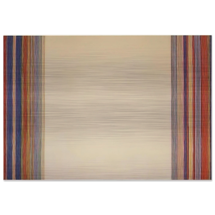 King's Gate - 1978 - Gene Davis Brushed Aluminum Print - 70x100 cm / 28x40 inches | Gene Davis Aluminum Print | Gene Davis Prints