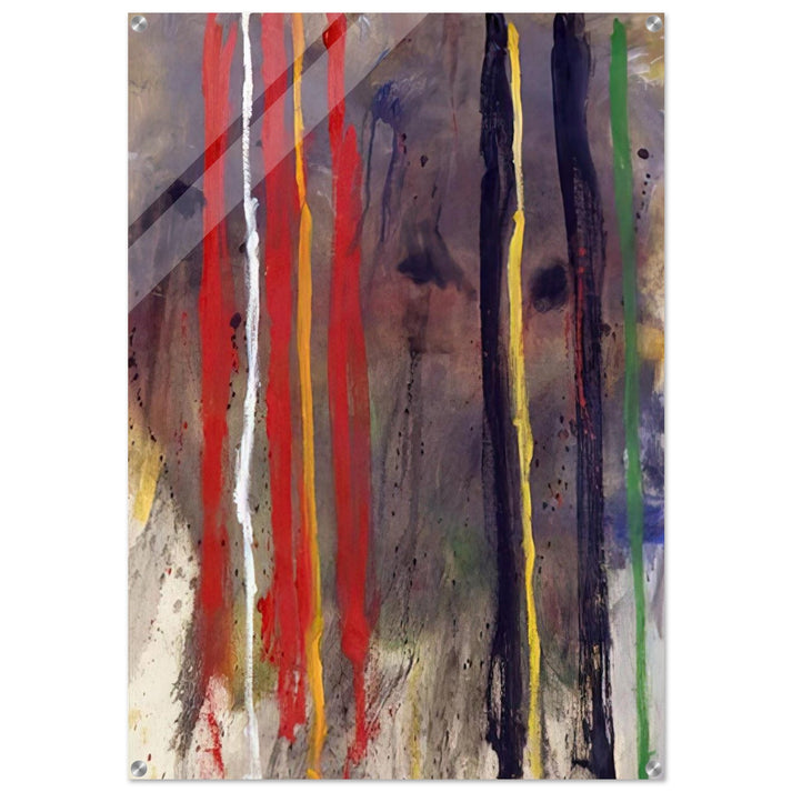 Stripes - 1957 - Gene Davis Acrylic Print - 70x100 cm / 28x40″ inches | Gene Davis Wall Art | Gene Davis Prints