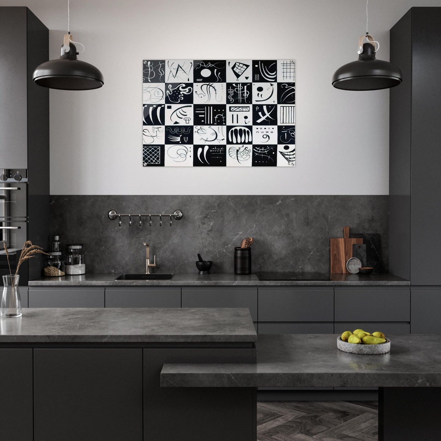 THIRTY 1937 - Wassily Kandinsky Acrylic Print - 70x100 cm / 28x40″ inches