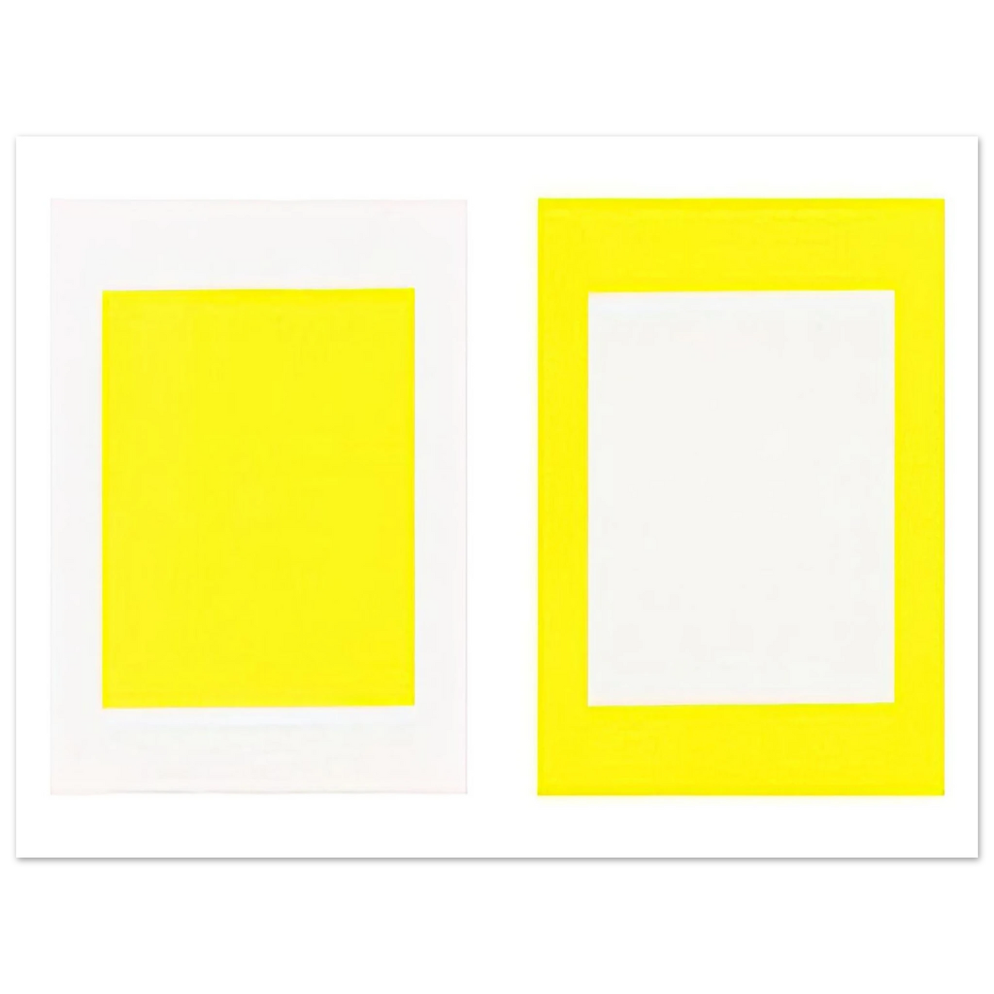Donald Judd - Untitled Cadmium Yellow Light - 1990 Fine Art Poster - Default Title