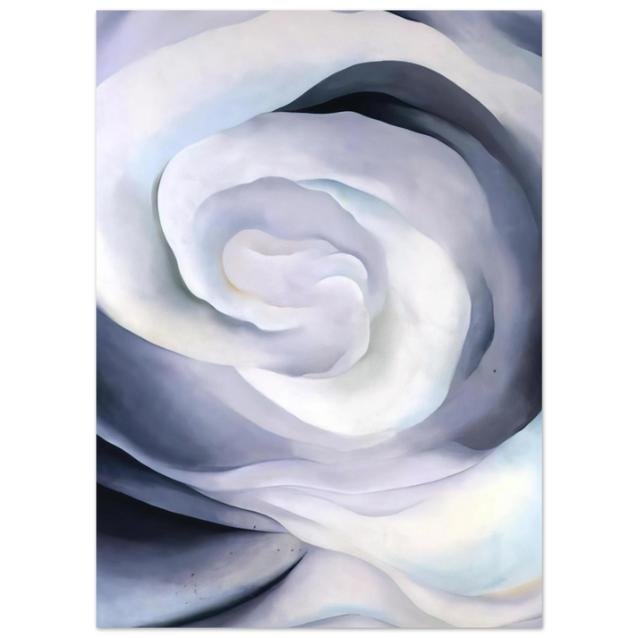 Georgia O'Keeffe - Abstraction White Rose Fine Art Poster