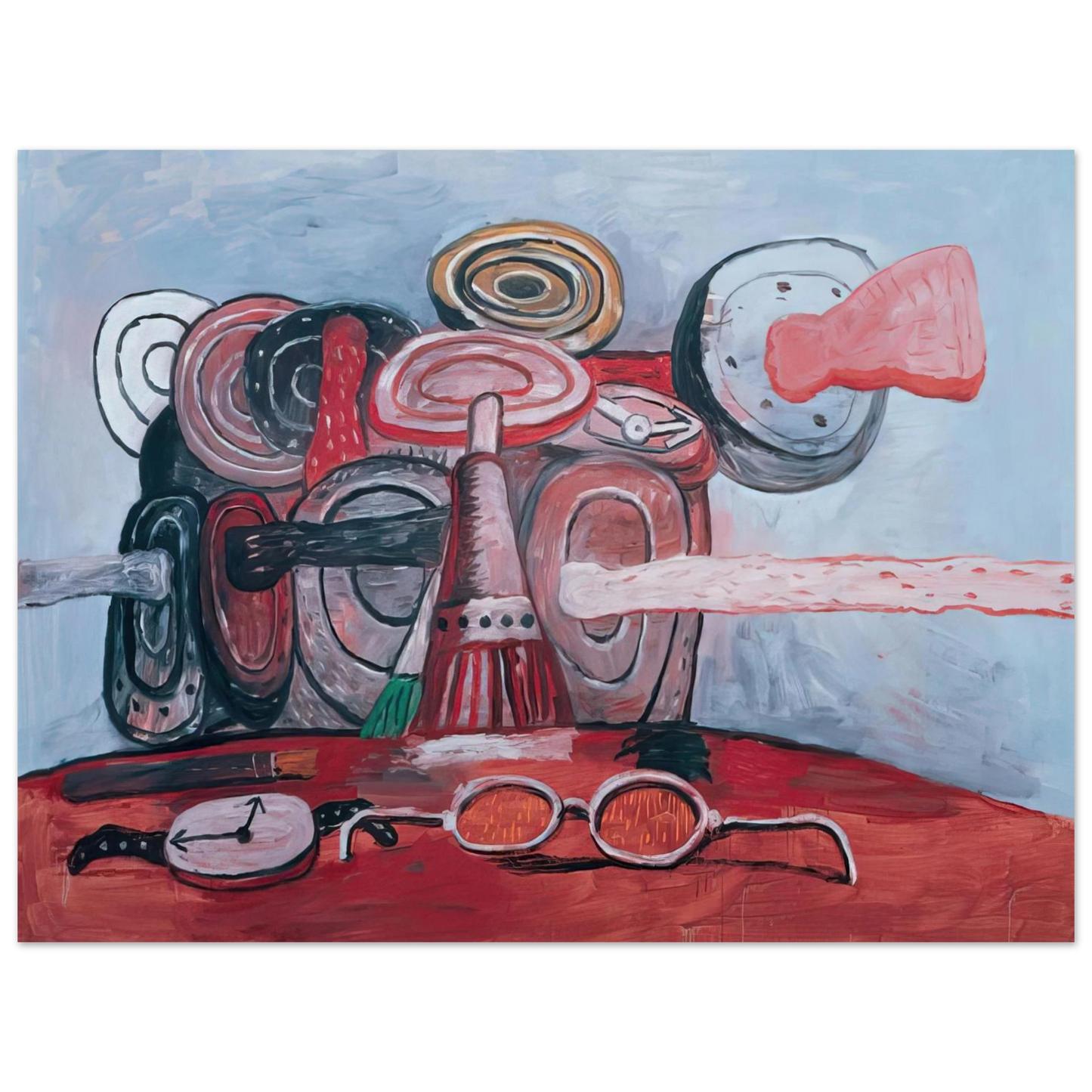 Philip Guston - AS IT GOES Fine Art Poster - Default Title