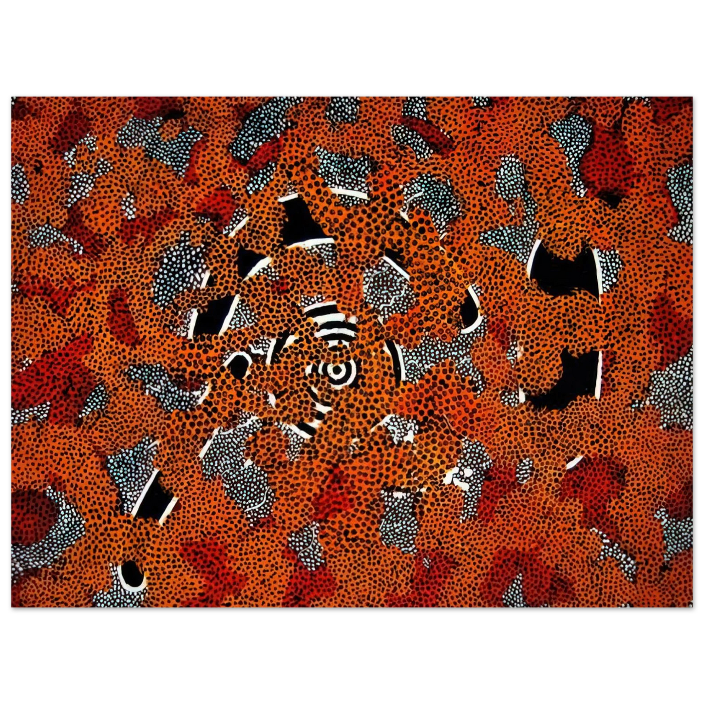 Clifford Possum Tjapaltjarri - Love Sun Dreaming - 1972 Fine Art Poster - Default Title