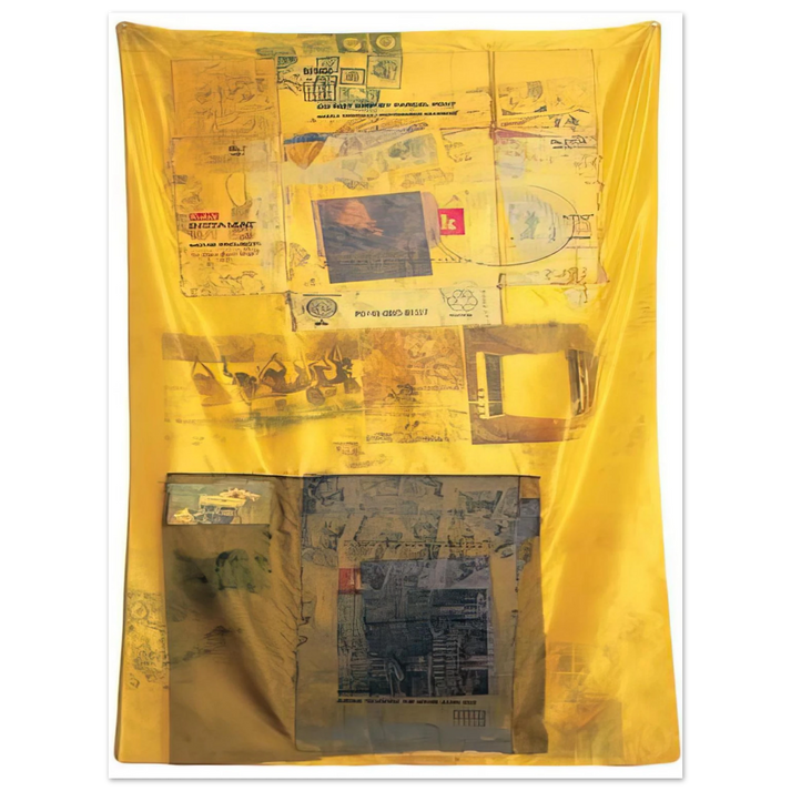 Robert Rauschenberg - SULPHUR BANK HOARFROST 1974 75x100 cm / 30x40inches Fine Art Poster