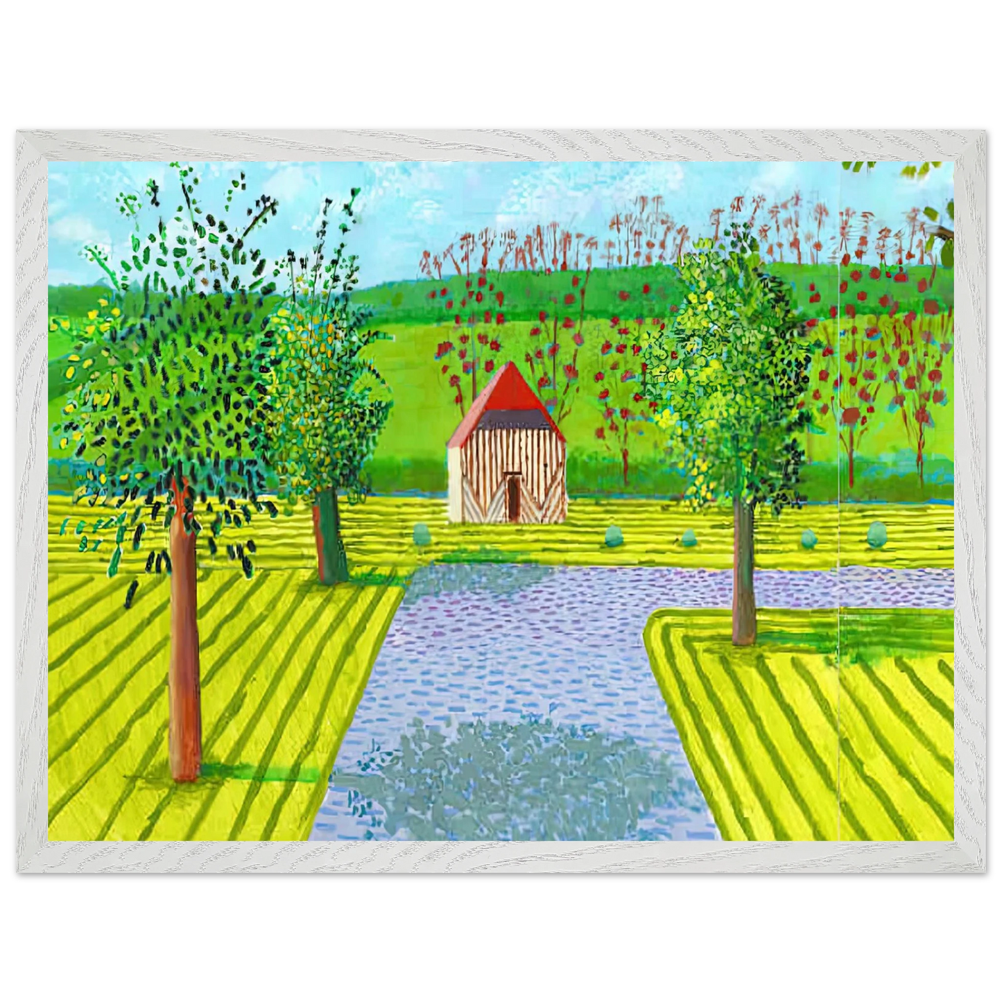 David Hockney - David Hockney Wall art - 20x25 cm / 8x10 Inches - Fine Art Poster - -