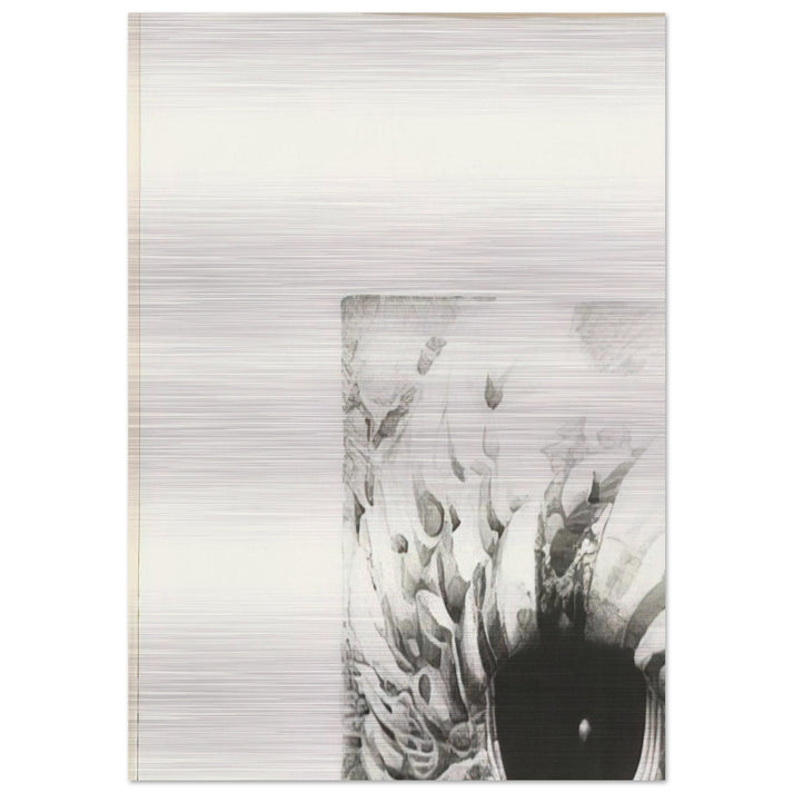 EIGHTH STONE 1968 - Lee Bontecou Brushed Aluminum Print - 70x100 cm / 28x40 inches | Lee Bontecou Aluminum Print | Lee Bontecou Prints