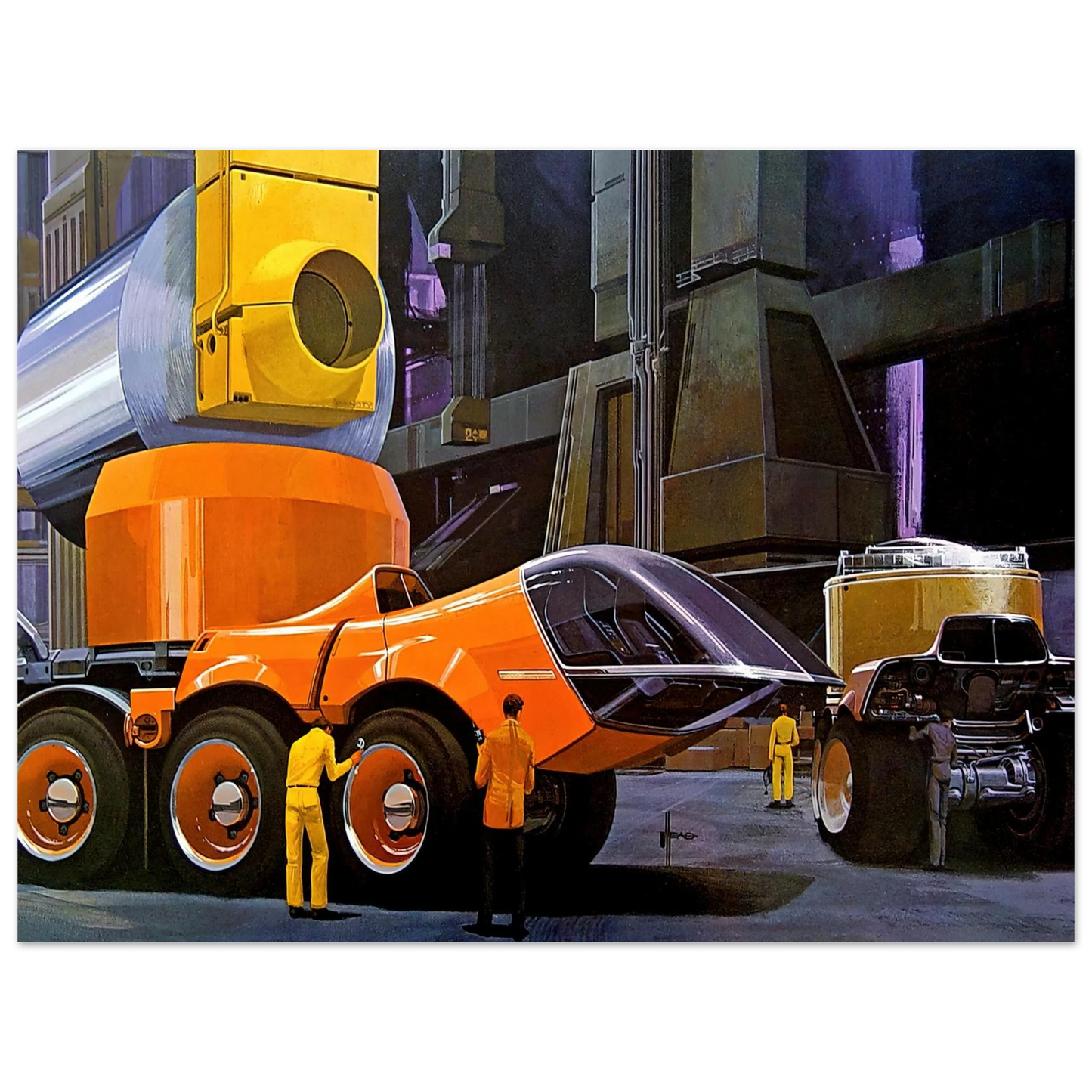Syd Mead - Syd Mead Fine Art Poster - Default Title