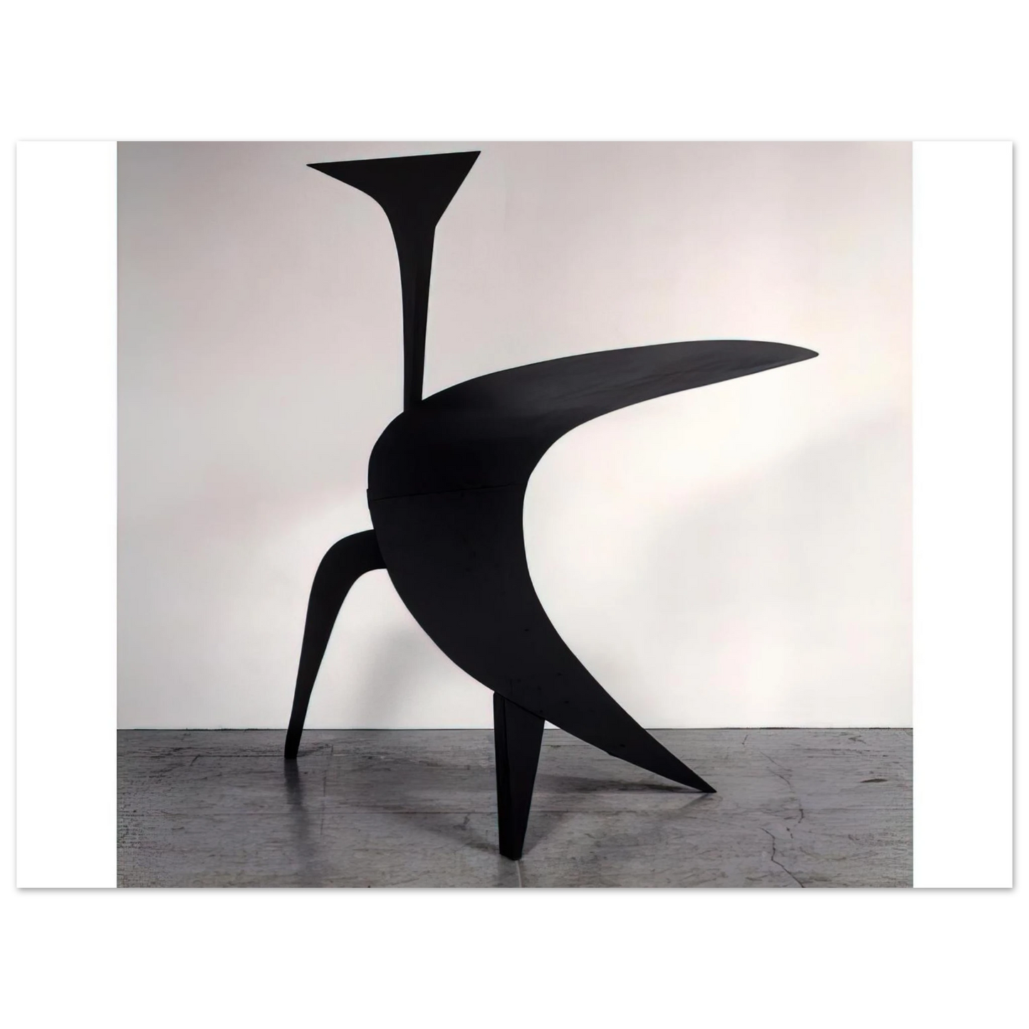 Alexander Calder - THE BIG EAR 1943 Fine Art Poster - 13x18 cm / 5x7 inches