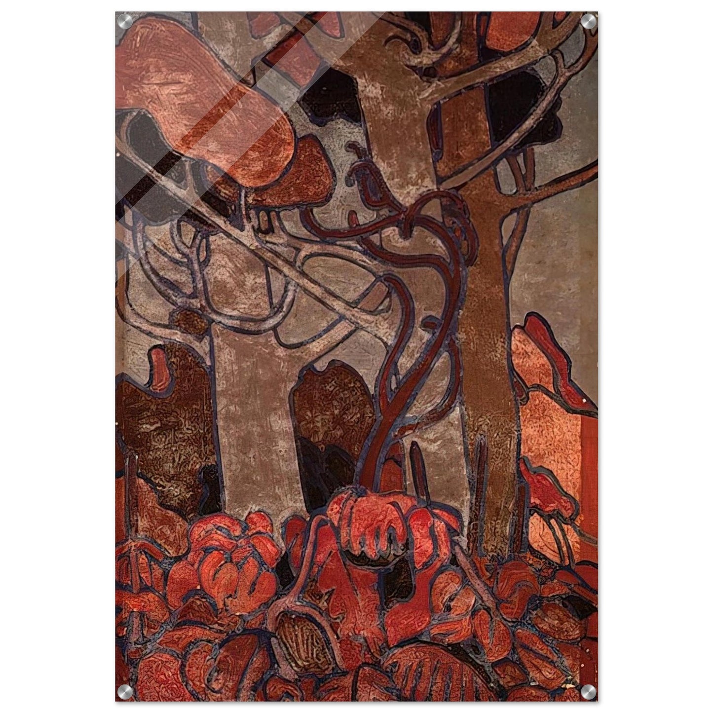 FOREST UNDERGROWTH I 1916 - Tom Thomson Acrylic Print - 70x100 cm / 28x40″ inches