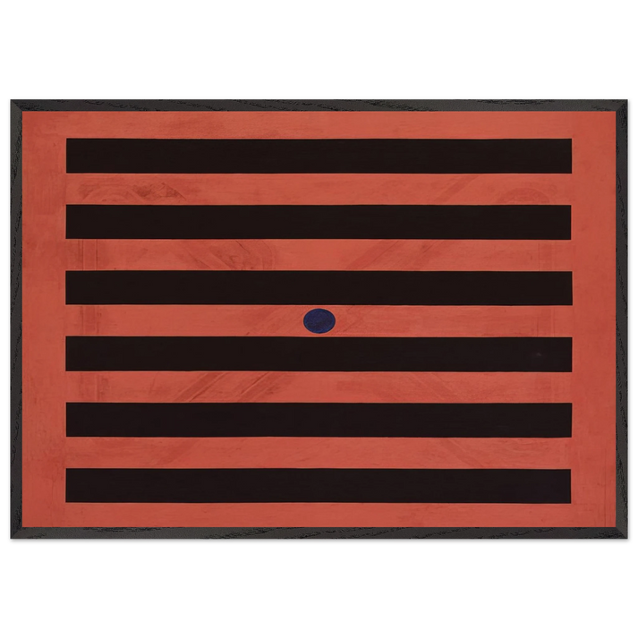 Untitled - 1961 N4 - Donald Judd 70x100 cm / 28x40 inches Framed Art Print – Black Wooden Frame