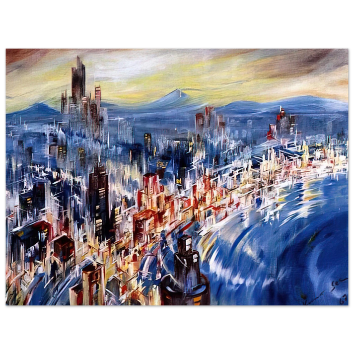 Konrad Zuse - Built for the Future 75x100 cm / 30x40inches Fine Art Poster