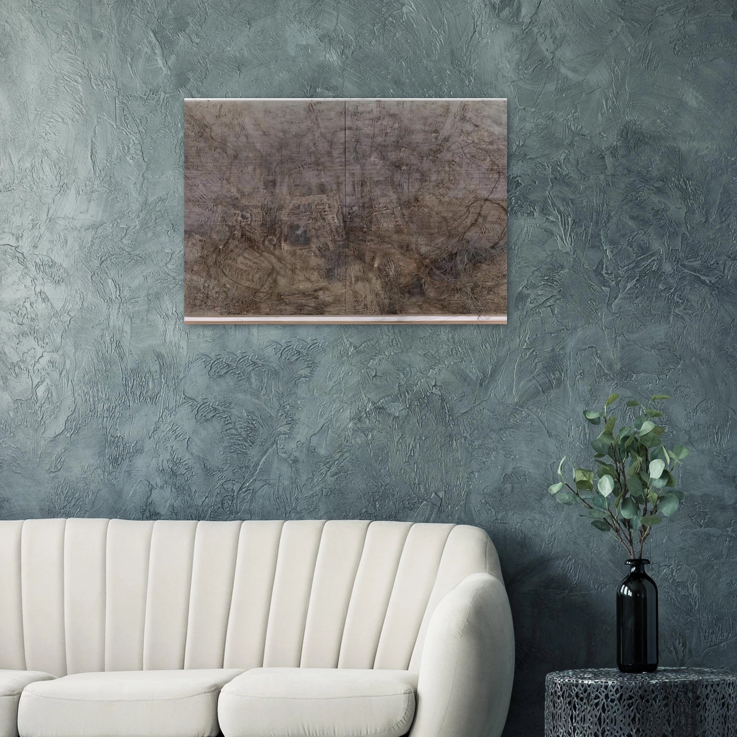 LILITH 1989 - Anselm Kiefer Brushed Aluminum Print - 70x100 cm / 28x40 inches | Anselm Kiefer Aluminum Print | Anselm Kiefer Prints