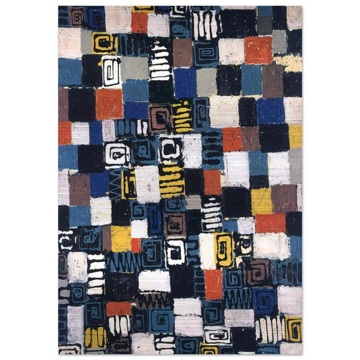 Untitled from Little Image series - Lee Krasner Brushed Aluminum Print - 70x100 cm / 28x40 inches | Lee Krasner Aluminum Print | Lee Krasner Prints