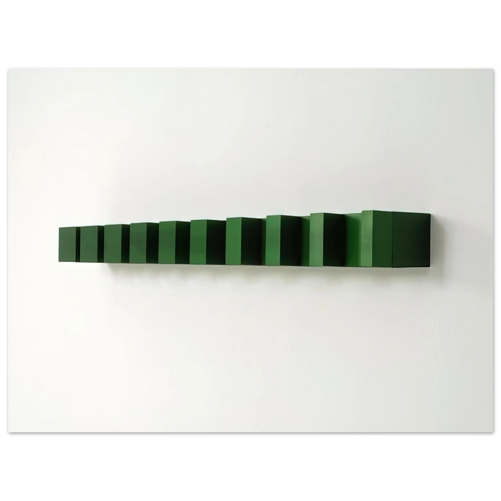 Donald Judd - Untitled Bernstein 74-8 - 1974 75x100 cm / 30x40inches Fine Art Poster