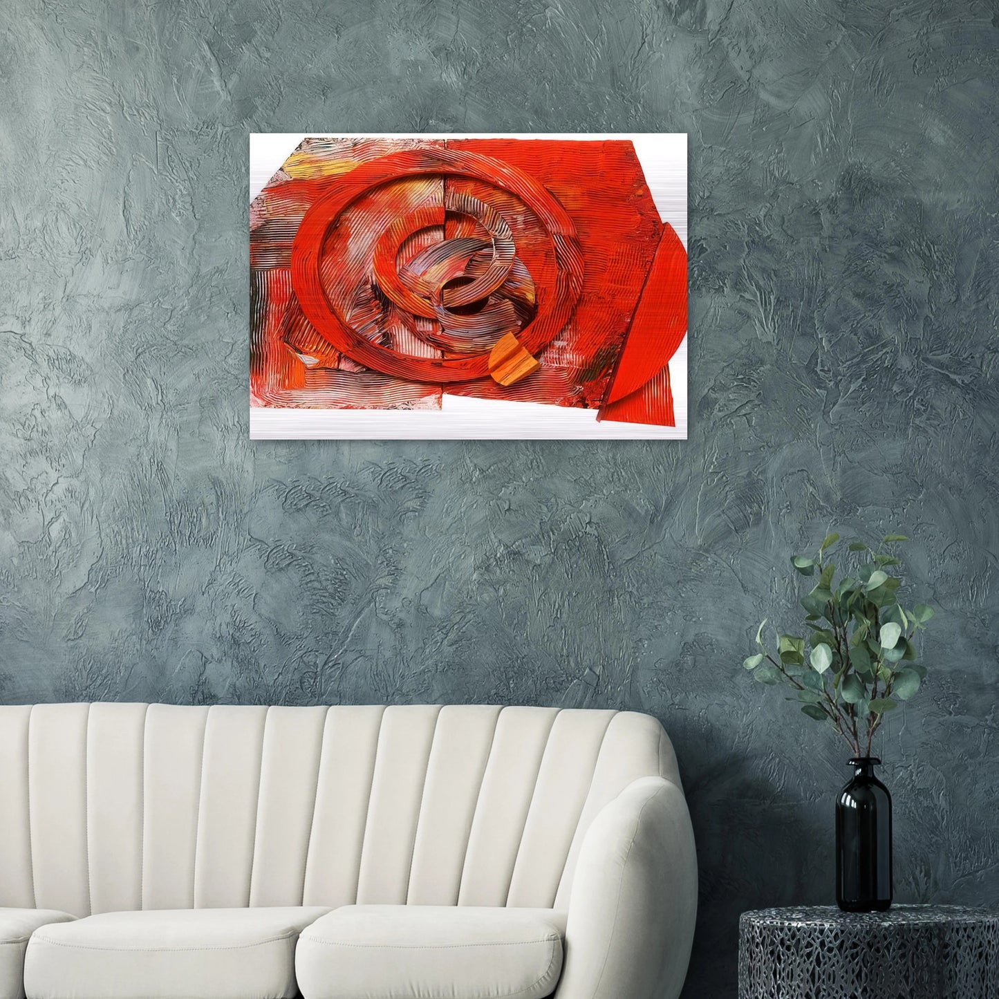 Waking Up - Sam Gilliam Brushed Aluminum Print - 70x100 cm / 28x40 inches | Sam Gilliam Aluminum Print | Sam Gilliam Prints