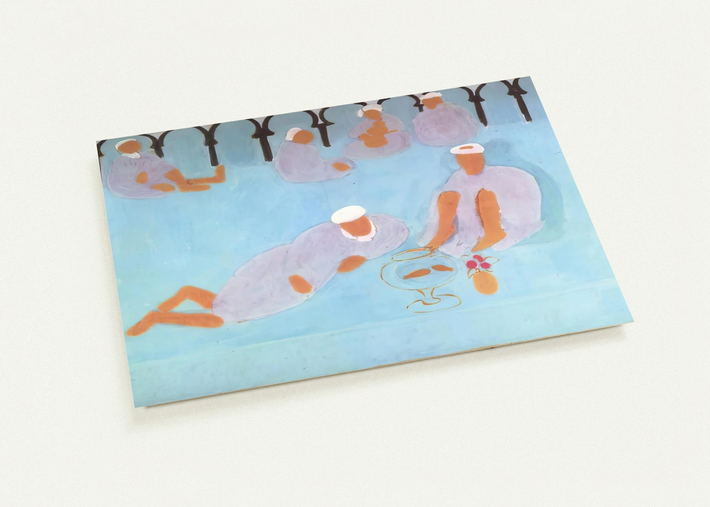 MOROCCAN CAF 1913 By Henri Matisse Pack of 10 Post Cards | Henri Matisse Post Cards | A6 (10.5 x 14.8 cm) - 4.1 x 5.8 inches