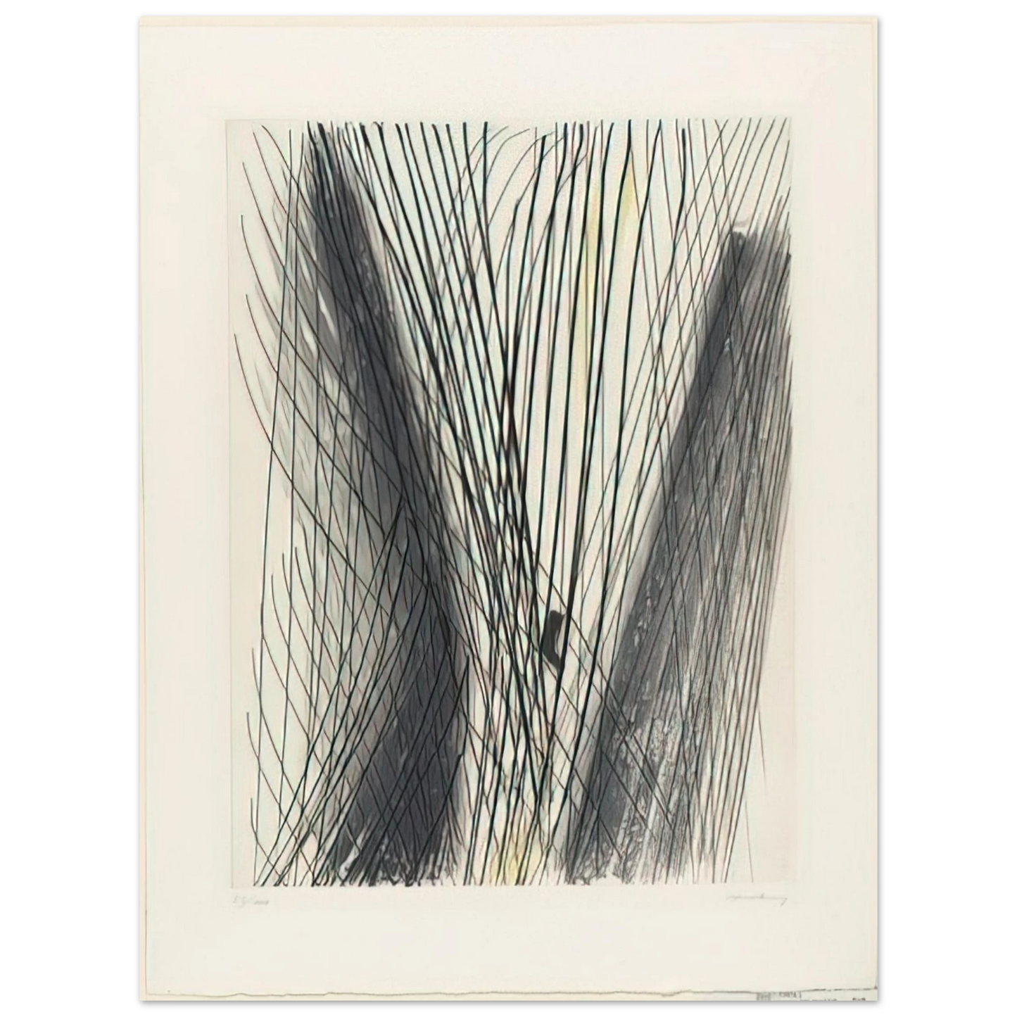 Hans Hartung - #18 - 1953 Fine Art Poster - Default Title