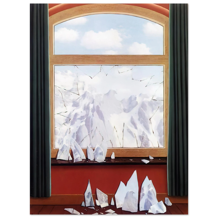 Rene Magritte - THE DOMAIN OF ARNHEIM 1949 75x100 cm / 30x40inches Fine Art Poster