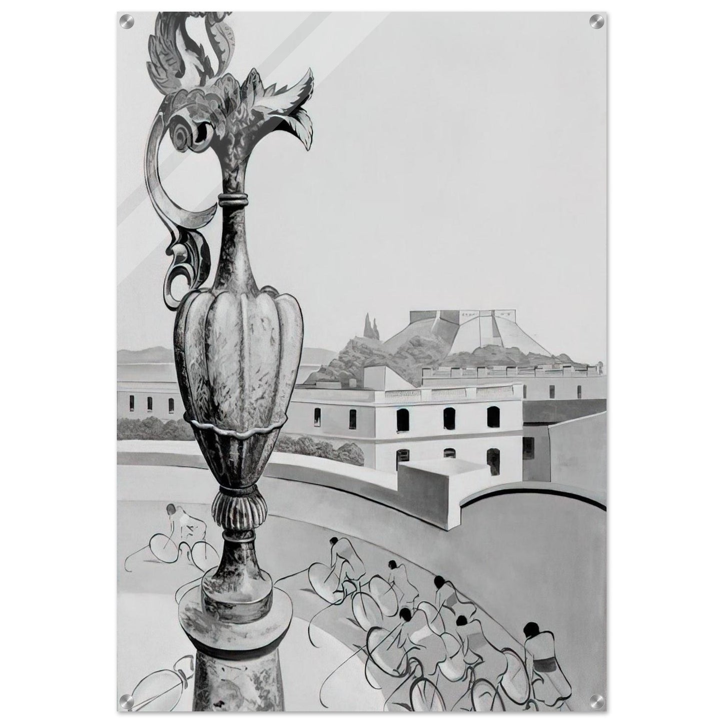 OPTICAL HOPES AND ILLUSIONS - Man Ray Acrylic Print - 70x100 cm / 28x40″ inches | Man Ray Wall Art | Man Ray Prints