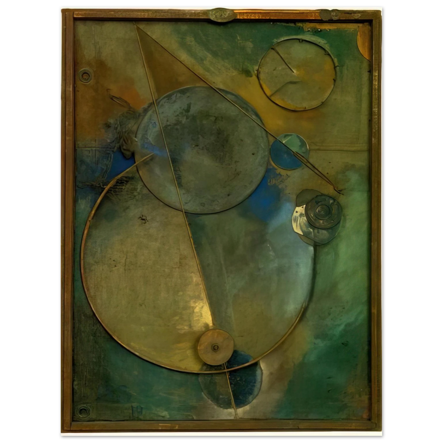 Kurt Schwitters - REVOLVING 1919 Fine Art Poster - Default Title