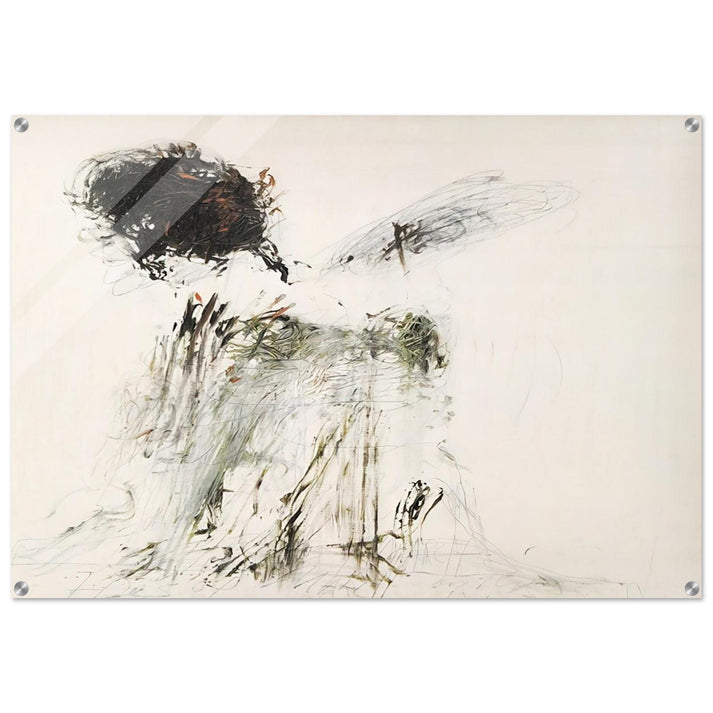 Ides of March - Cy Twombly Acrylic Print - 70x100 cm / 28x40″ inches | Cy Twombly Wall Art | Cy Twombly Prints