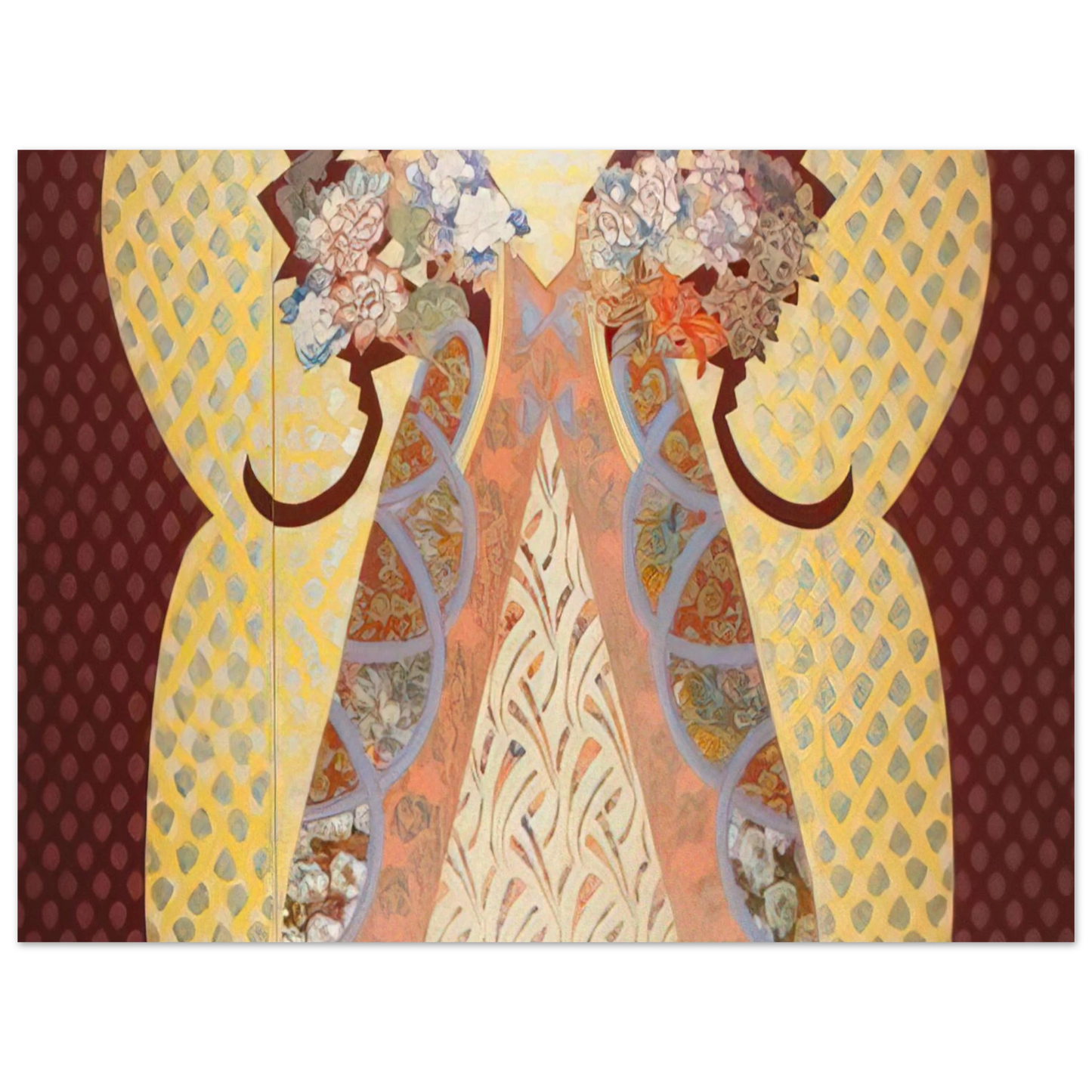 Miriam Schapiro - Royal Presence - 1982 Fine Art Poster - Default Title