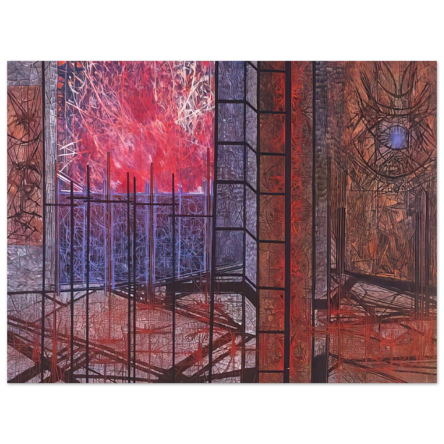 Jimmy Ernst - Chronicle - 1964 Fine Art Poster - Default Title