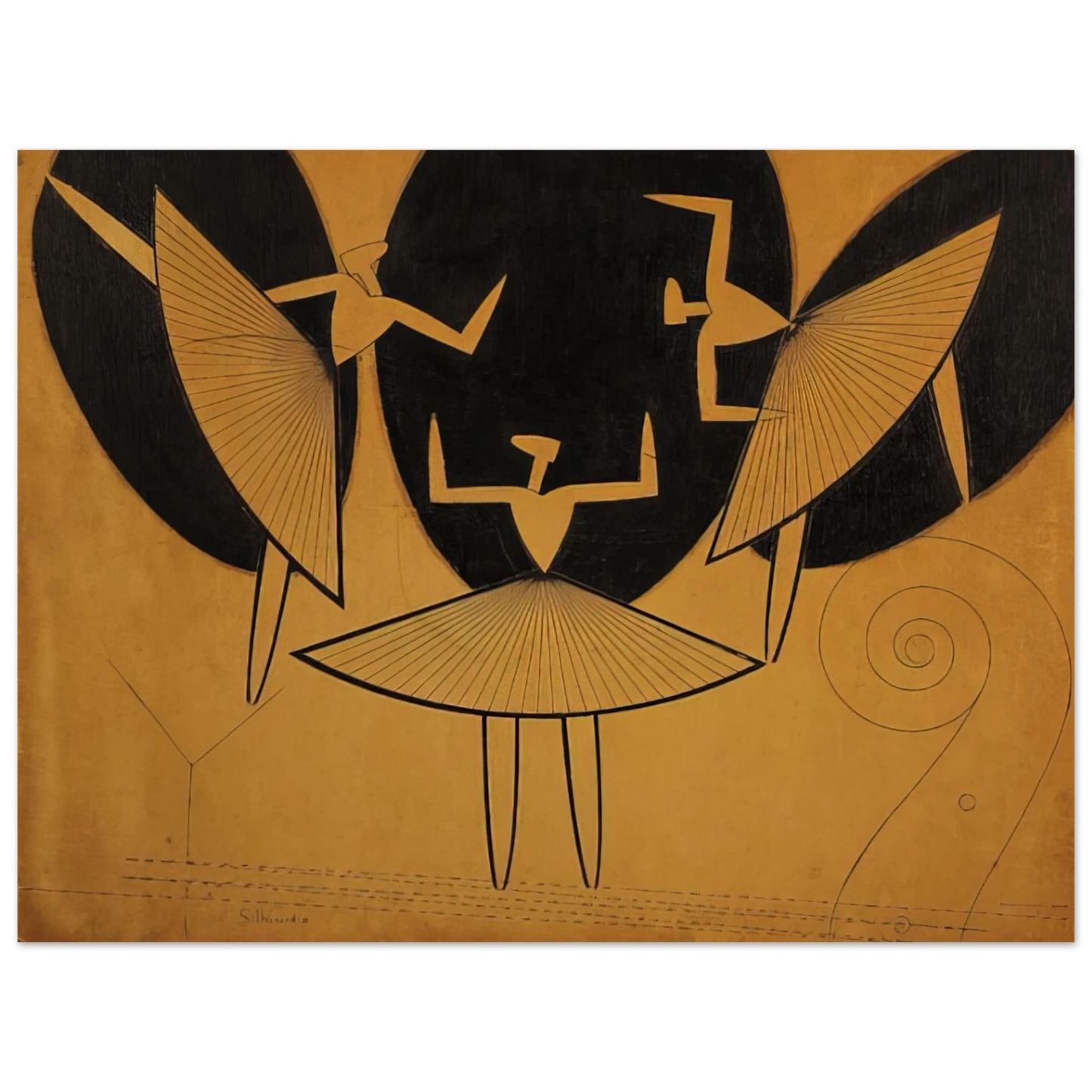 Man Ray - SILHOUETTE Fine Art Poster - Default Title
