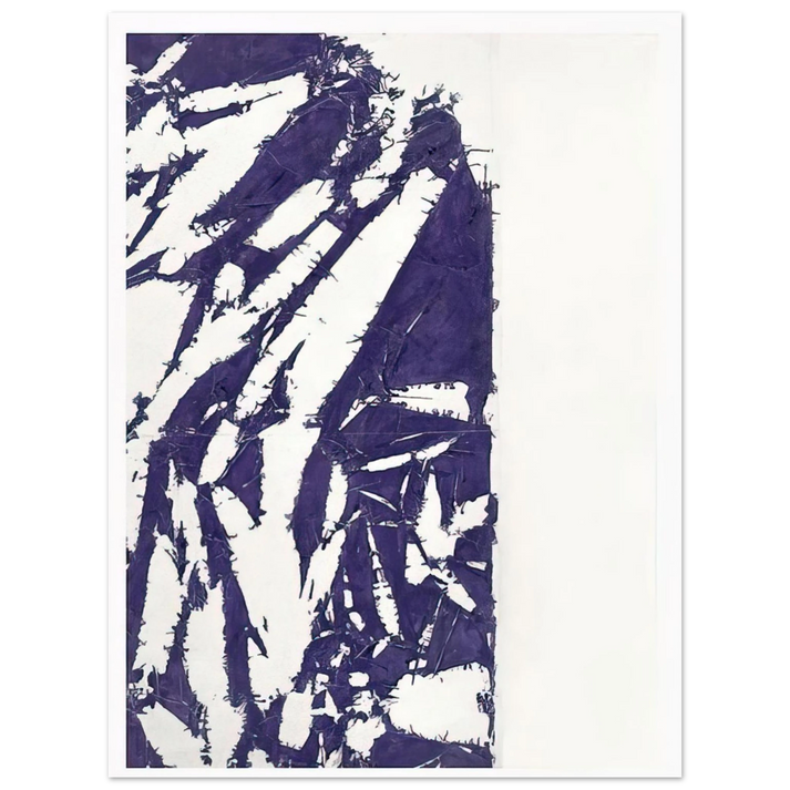 Simon Hantai - Laissée - 1995 75x100 cm / 30x40inches Fine Art Poster