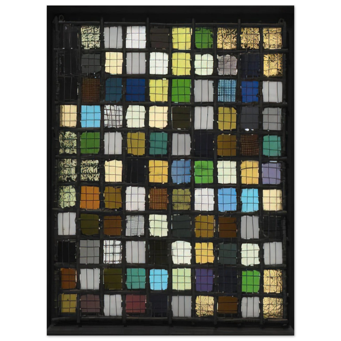 Josef Albers - GRID MOUNTED 1921 Fine Art Poster - Default Title