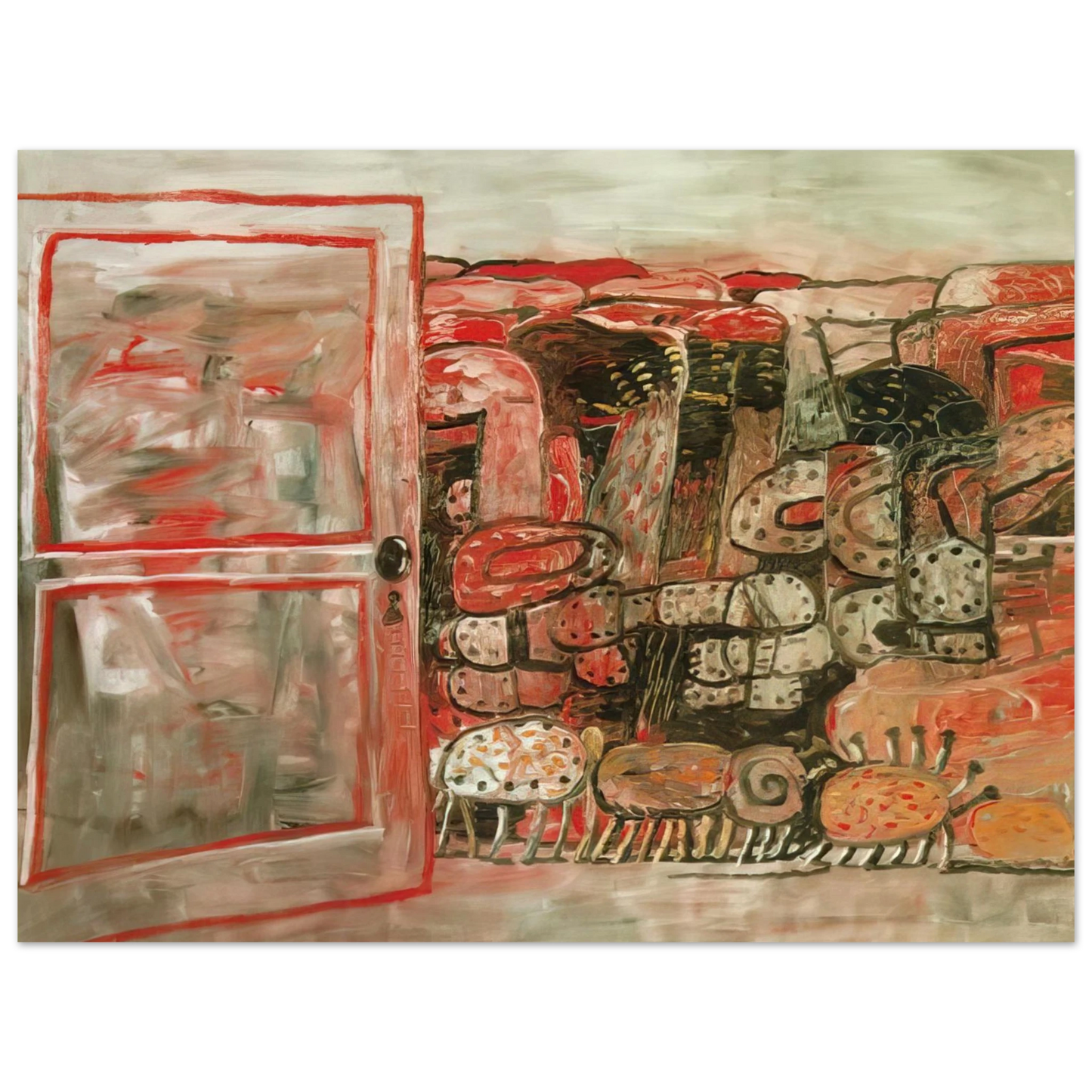 Philip Guston - ENTRANCE Fine Art Poster - Default Title