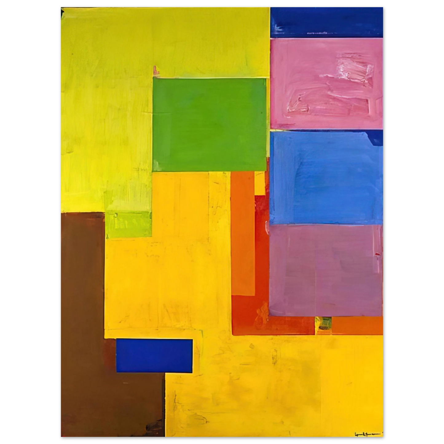 Hans Hofmann - Veluti in Speculum Fine Art Poster - Default Title