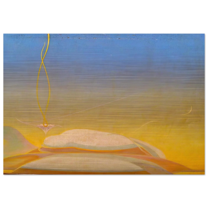 Translation - Precisionism - Agnes Lawrence Pelton Brushed Aluminum Print - 70x100 cm / 28x40 inches | Agnes Lawrence Pelton Aluminum Print | Agnes Lawrence Pelton Prints