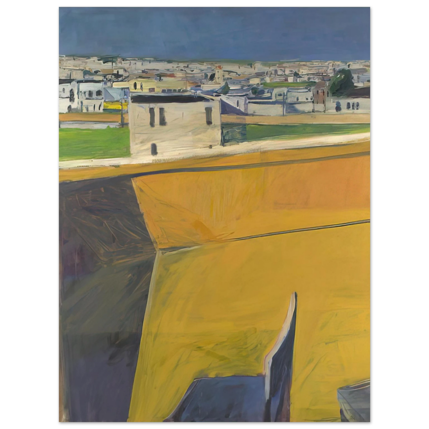 Richard Diebenkorn - Yellow Porch Fine Art Poster - Default Title