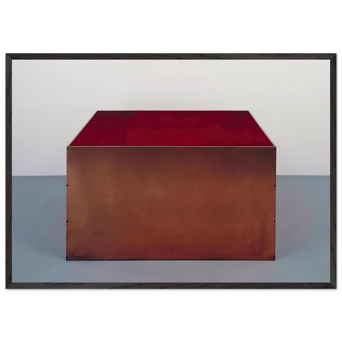 Untitled - 1972 N3 - Donald Judd 70x100 cm / 28x40 inches Framed Art Print – Black Wooden Frame