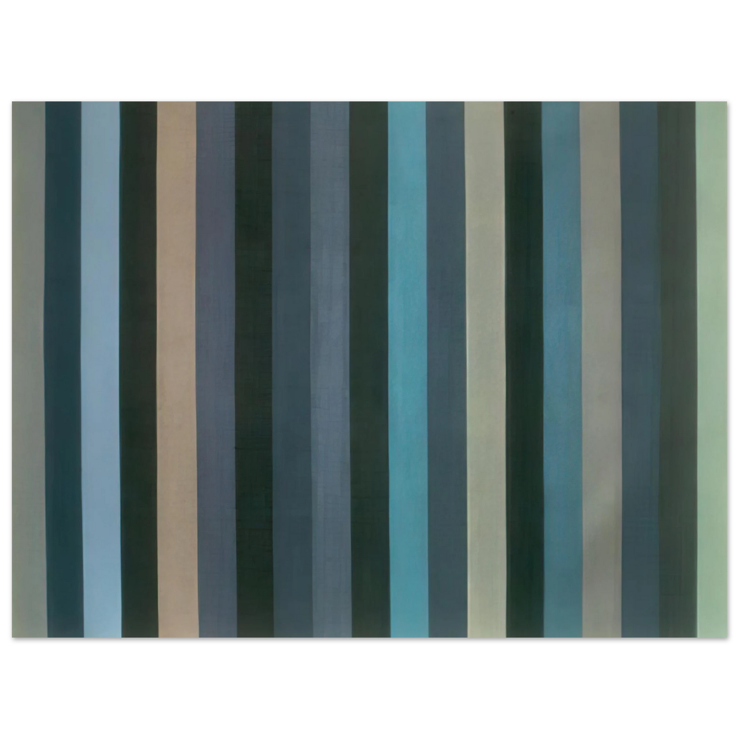 Gene Davis - Moroccan Midnight - 1984 Fine Art Poster - Default Title