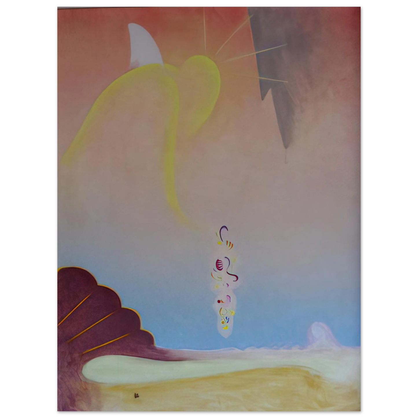 Agnes Lawrence Pelton - First Spring Garland - Precisionism Fine Art Poster - Default Title